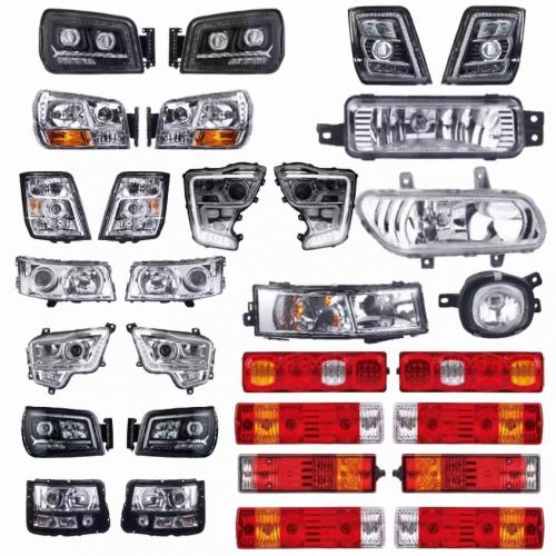 Shacman Delong F3000 X3000 M3000 X6000 Truck Spare Parts  Head Lamp Headlight Assembly Front Headlight 